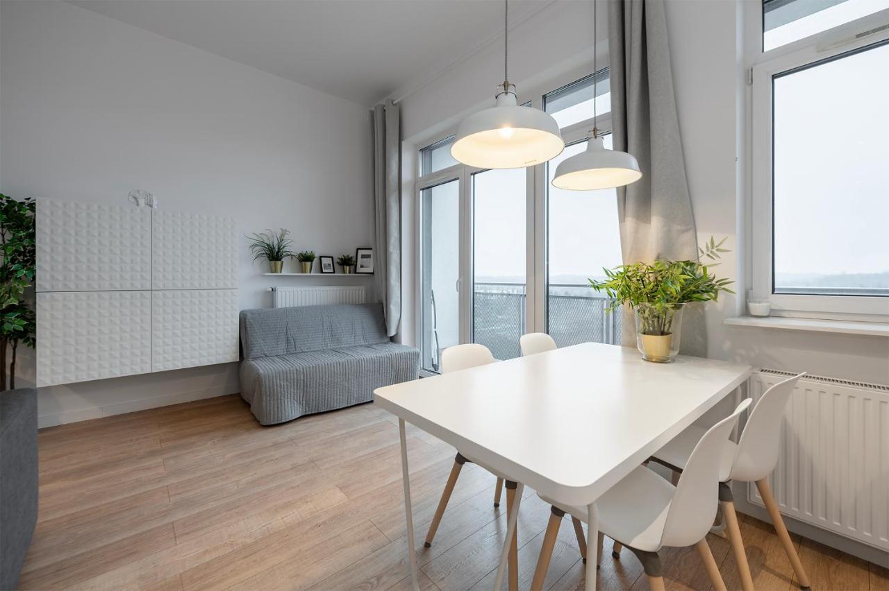 Penthouse With A View Of Lodz & Free Parking Apartment Екстериор снимка