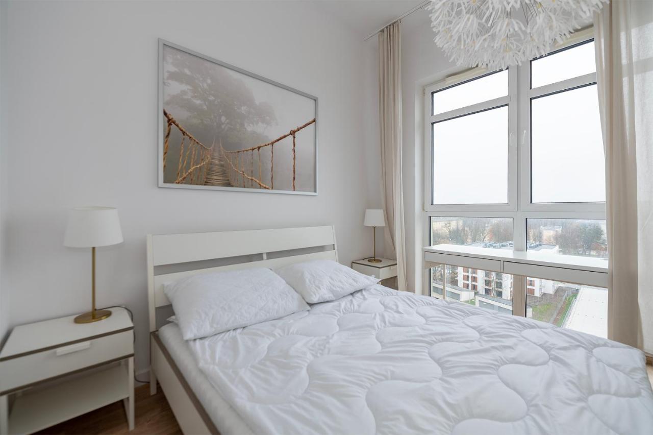 Penthouse With A View Of Lodz & Free Parking Apartment Екстериор снимка